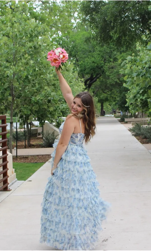 Prom Windsor Blue Dress - Image 2