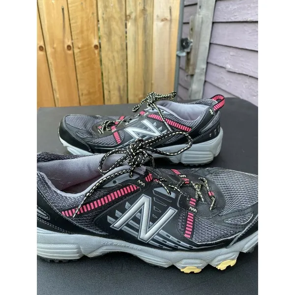 New Balance 410v4 Trail Running Shoes WT410BP4 Black Pink Gray Women's 11‎ D US - Image 2