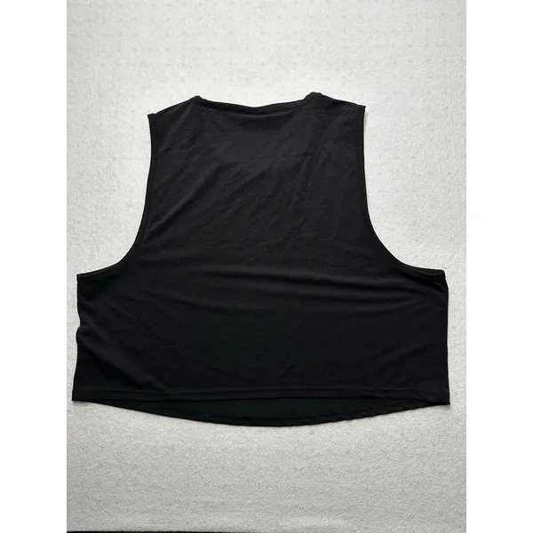 Gymshark Women’s Cropped Tank Top Black XL - Image 4