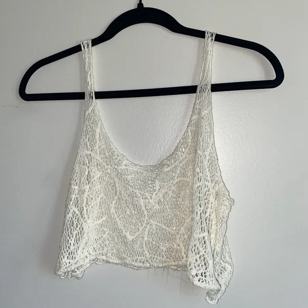Forever 21 Lacey Knit Tank Top - Image 3
