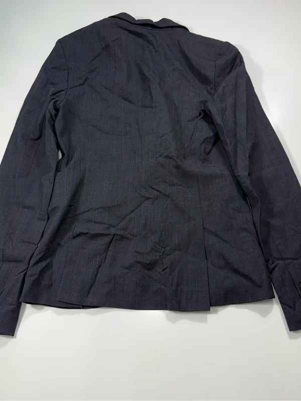 Banana Republic Dark Blue Tailored Blazer Size 8 - Image 9