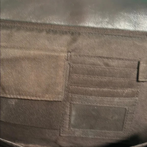 Faux leather Messenger/hand Bag Brown - Image 6
