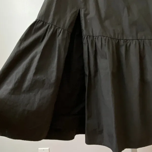 ASTR The‎ Label S Black Midi Dress Puff Sleeve Whimsigoth MinimalistParty - Image 7