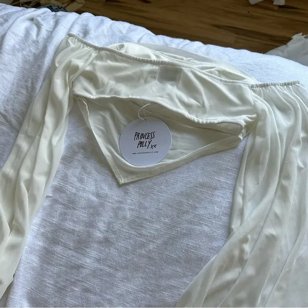 NWT Princess Polly Midnight Romance White Top - Image 5