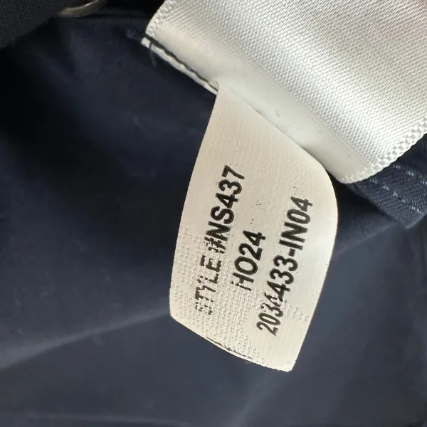 Madewell V Neck Long Sleeve Top Blouse Navy Stretch Cotton Small Minimalist NWT - Image 10