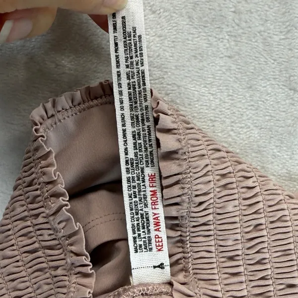 FP Movement High Waisted Leggings Smocked Waist Ruched Ankle XS‎ READ - Image 8