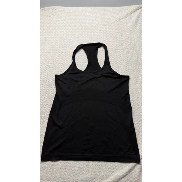 Lululemon Swiftly Tech Racerback Tank Top Black Size 10 Activewear - Image 3