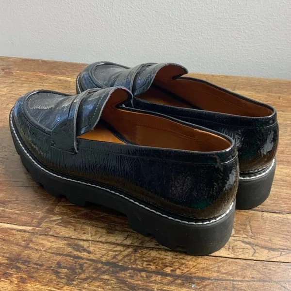 Franco Sarto Women's Balin Lug Sole Loafers size‎ 8.5 - Image 3