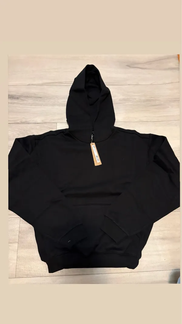 Skims cotton fleece classic pull over hoodie - Image 2
