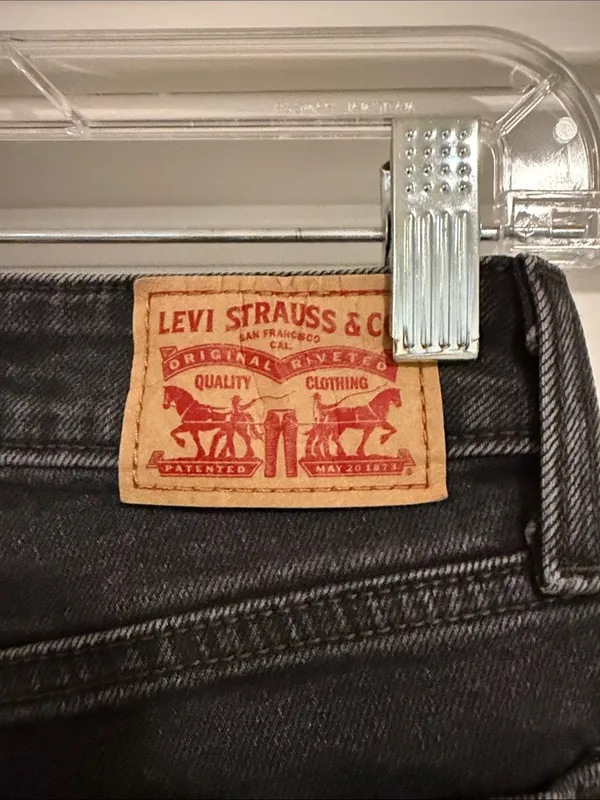 Levi's Black High-Rise Flare Jeans - Image 7