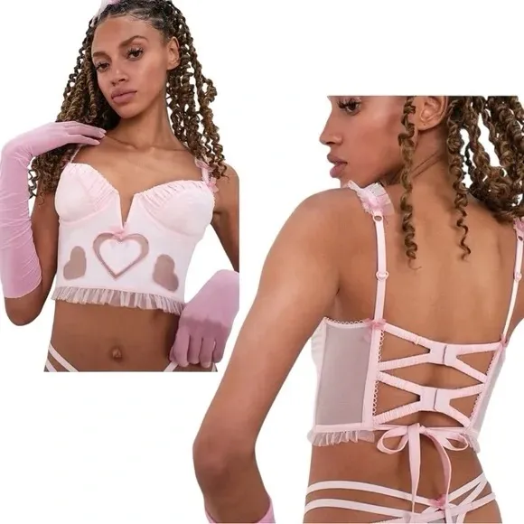 For Love & Lemons Heart Top - Image 2