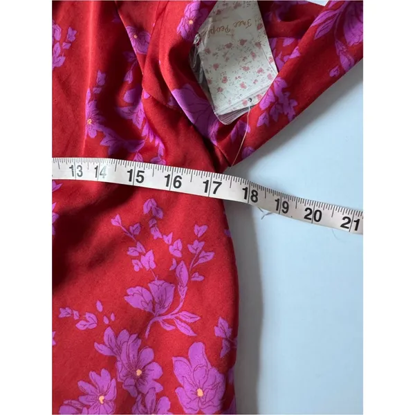 Free People Aries Mini Dress in Romantic Combo Romantic Combo Red Size XS NWT - Image 5