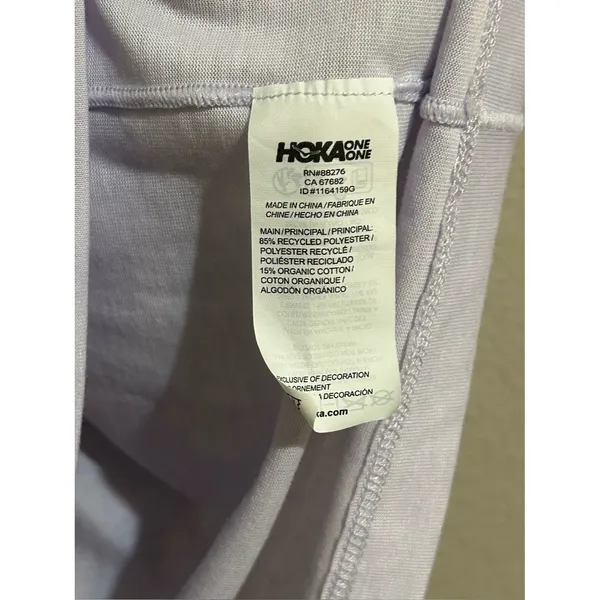 Hoka Global Run Day GlideTech Short Sleeve Crewneck T Shirt Women’s Size Small - Image 9