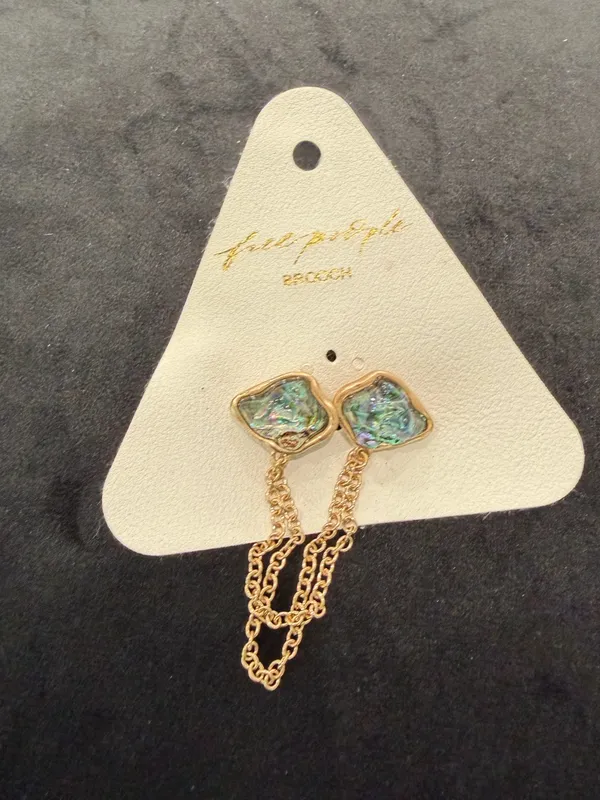 Free People new abalone stone brooch $20 - Image 4