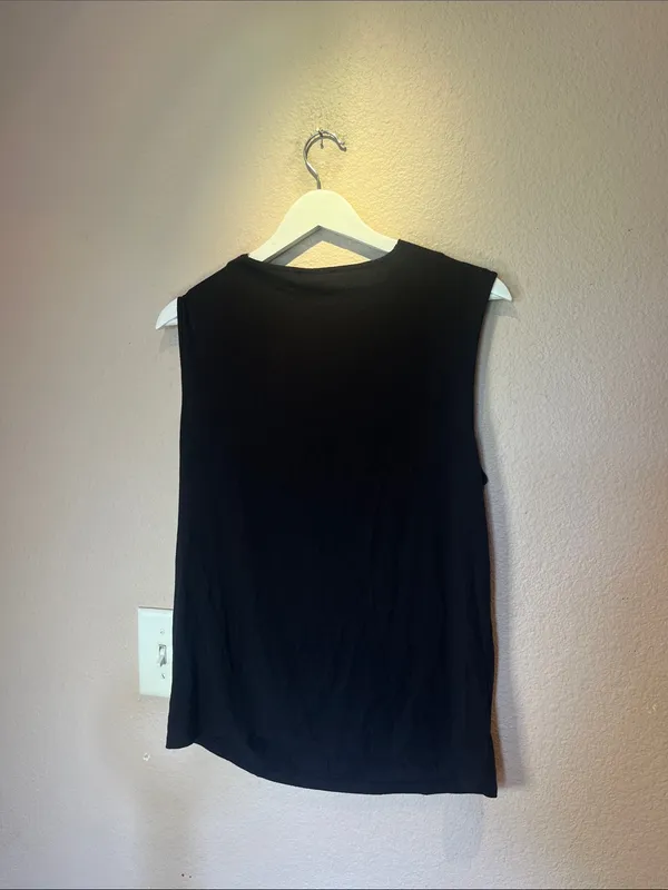 J. Crew Women’s 365 Black Sleeveless Slouchy Top Size Small - Image 6