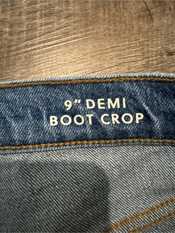 J. Crew 9” Demi Boot Crop Jeans - Image 3