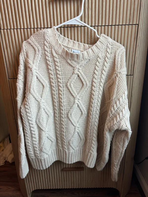 Princess Polly Cable Knit Sweater - Image 2