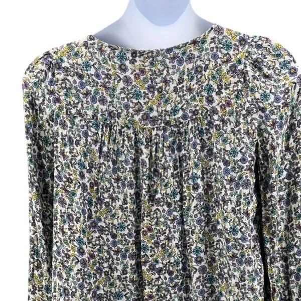 Jane + Delancey Peasant‎ Top White Large - Image 5