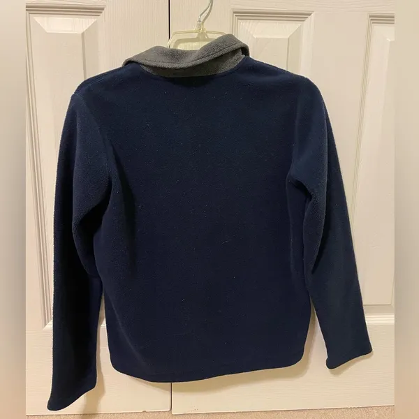 Fleece quarter zip Blue - Image 2