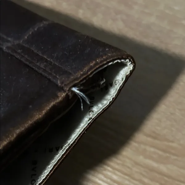Bulgari Rich Brown Clutch - Image 7