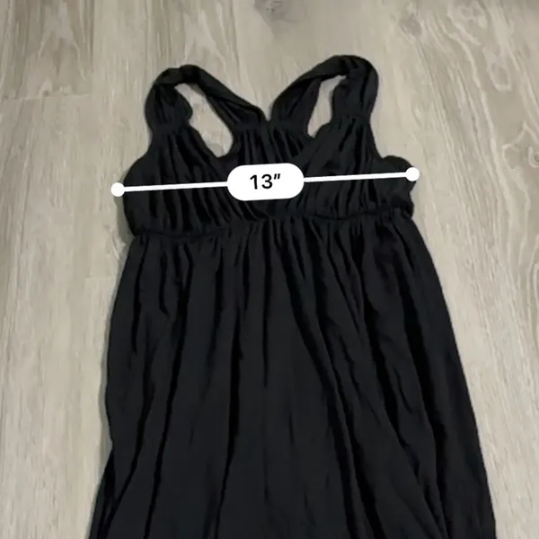 Kenneth Cole Reaction Black‎ Sleeveless Stretchy Pullover Maxi Dress Size M - Image 7