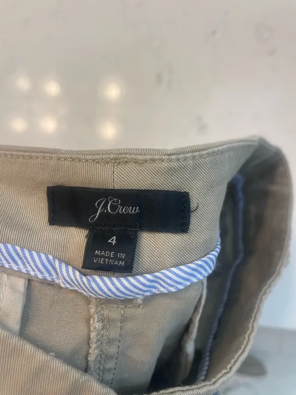 J.Crew Khaki Chino Shorts - Image 3