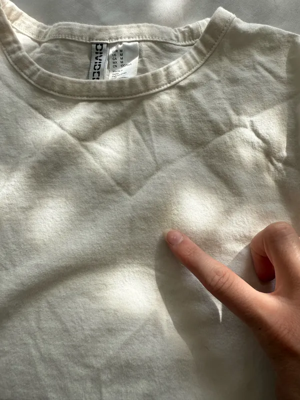 White H&M Shirt - Image 4