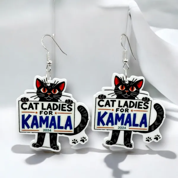 Kamala Harris Earrings Multiple - Image 4