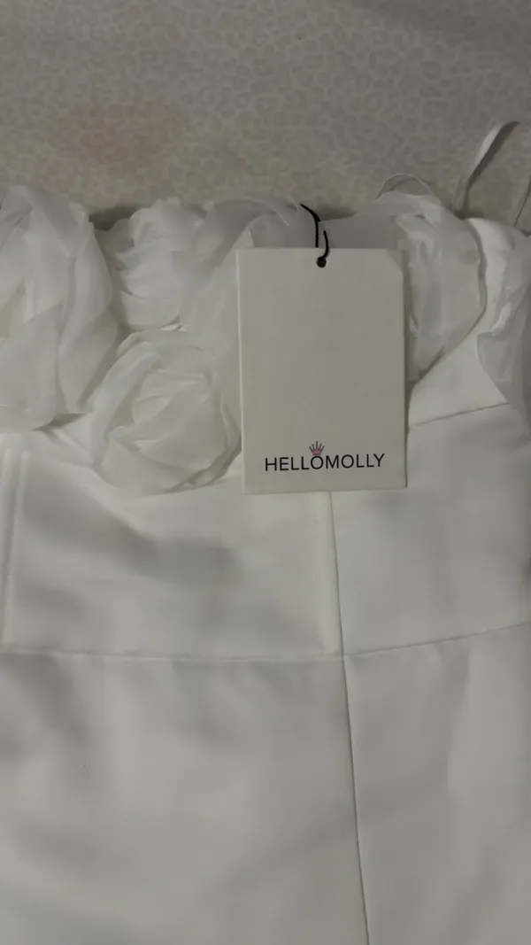 Hello Molly Dress Mini White Floral - Image 6