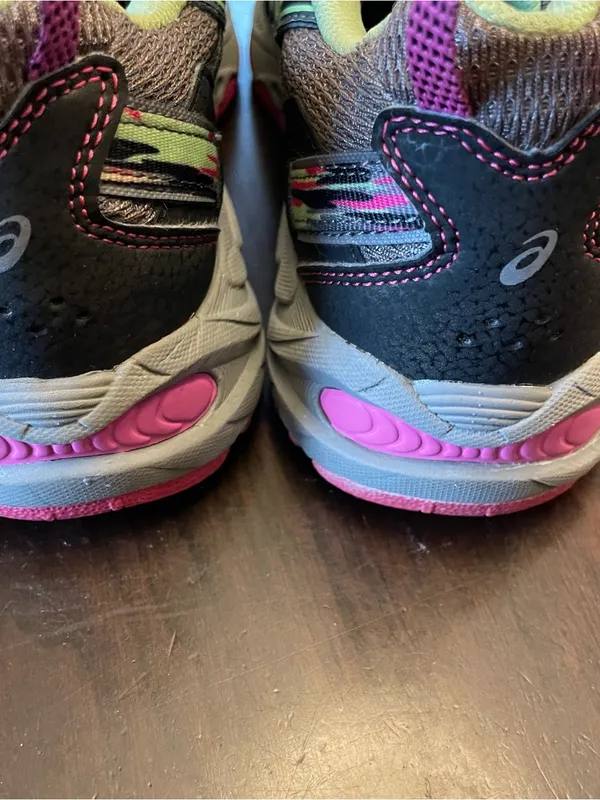 Asics Gel-Venture-5 Women Sz 6 Trail Running Shoes Pink Gray Athletic Sneaker - Image 8