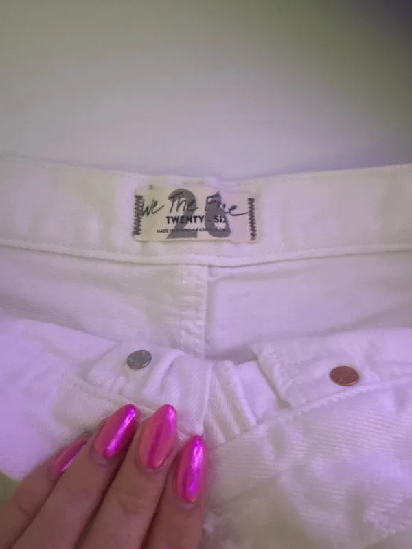Free People Jean Shorts - Image 2