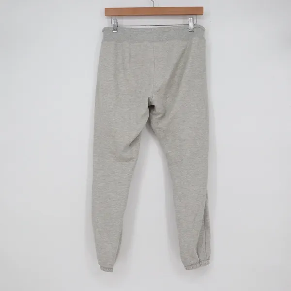 GAP Women's Heather Gray Logo Jogger Sweatpants Size S Small Drawstring Fleece - Image 5