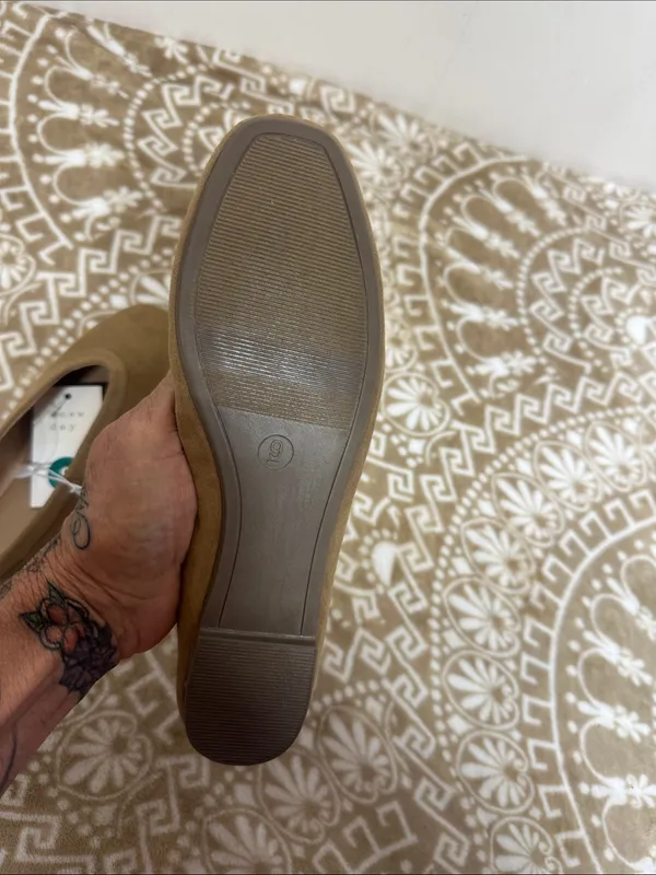 a new day Suede Ballet Flats in Brown - Image 5