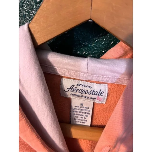 Vintage Aeropostale Hoodie Y2K Sz Medium - Image 2