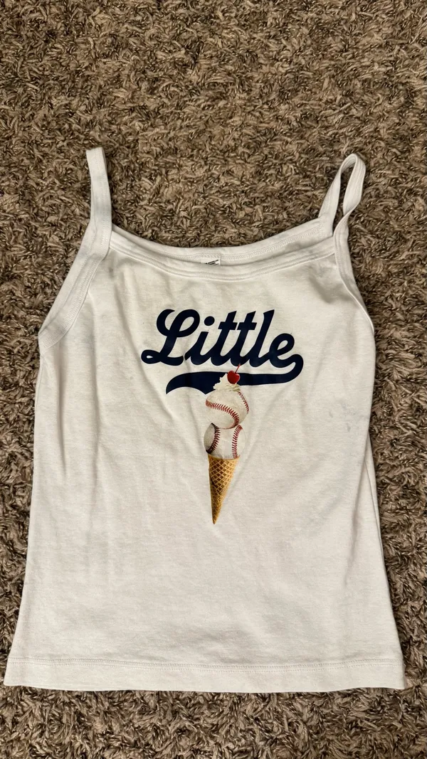 Los Angeles Apparel Big Little Reveal Baseball Tank tops - Image 5