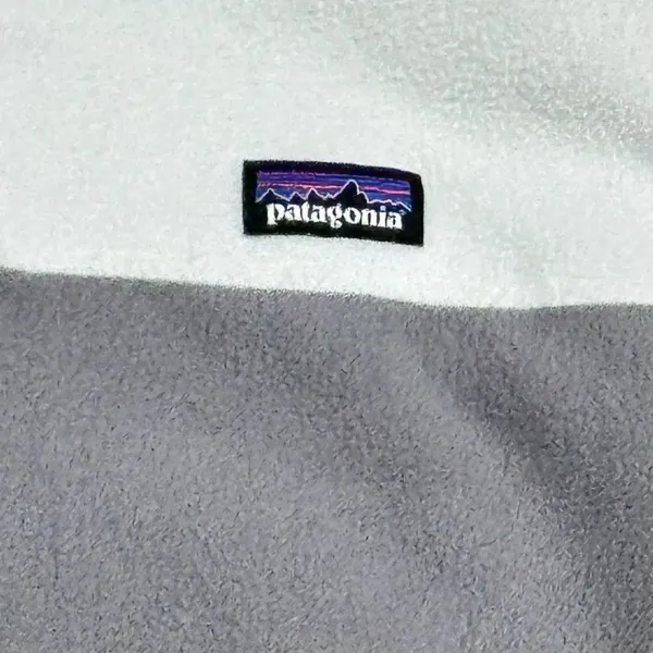 Patagonia Micro D Fleece Henley Colorblock Shirt Women’s Small - Image 4