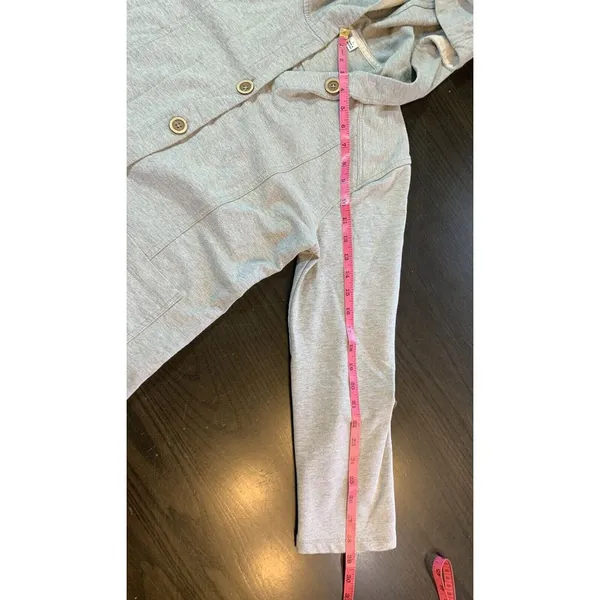 Susan Graver Hoodie Sweatshirt Jacket Womens Small Cozy Pockets‎ Basic Cabincore - Image 11