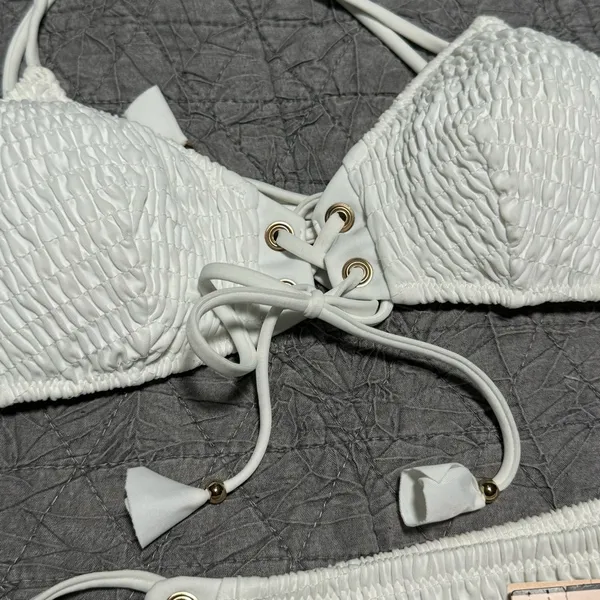 Victoria’s Secret white Smoked Bikini Set - Image 4