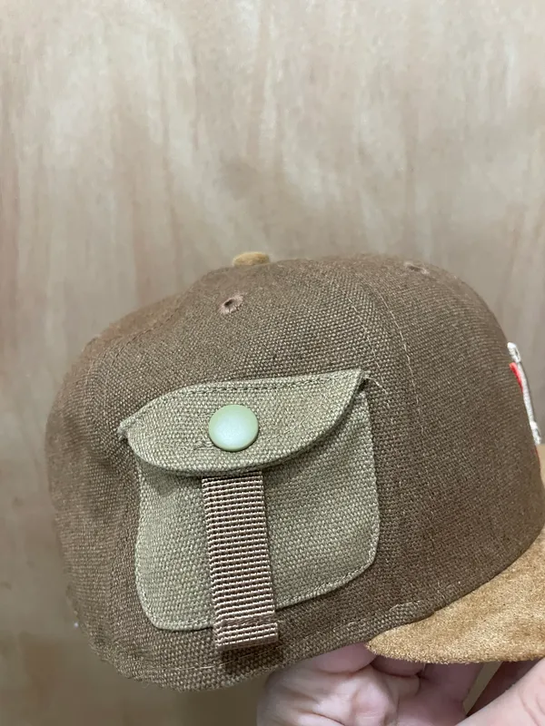 New Era Cap Myfitteds Houston Astros elite series Jordan AJ VI TS Travis Scott Inspo size 7 5/8 in store e exclusive - Image 4