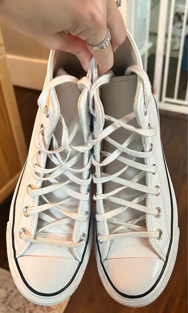 Converse High-Top White Platform - Image 4