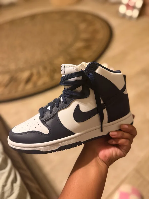 Nike Dunk High Championship Navy Midnight Navy DD1399-104 Men’s 6.5 Women’s 8 - Image 2
