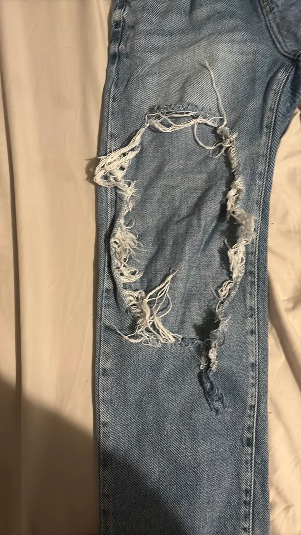KanCan USA Jeans High-Waisted Straight-Leg Ripped - Image 7