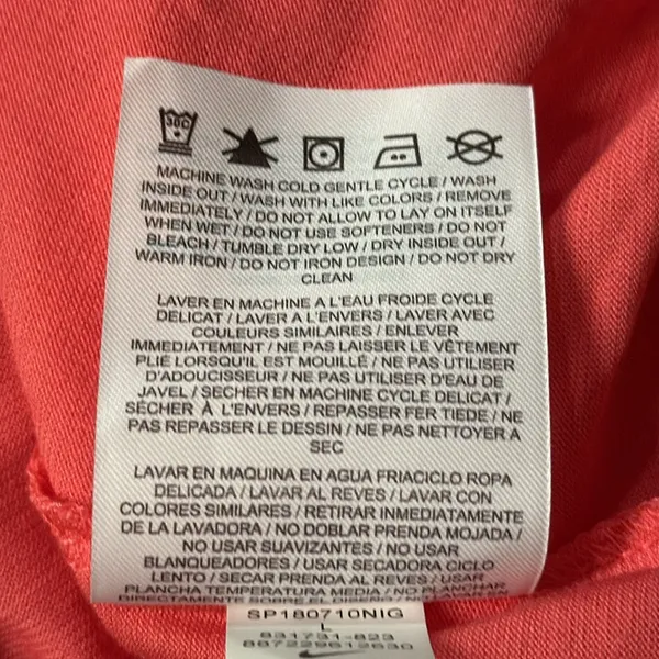 NIKE *flawed* Women's Coral Tank Top Size Large - Image 12