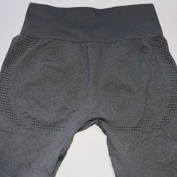 New Gymshark Women’s Vital Leggings Large Gray Seamless High Waisted Contour - Image 7