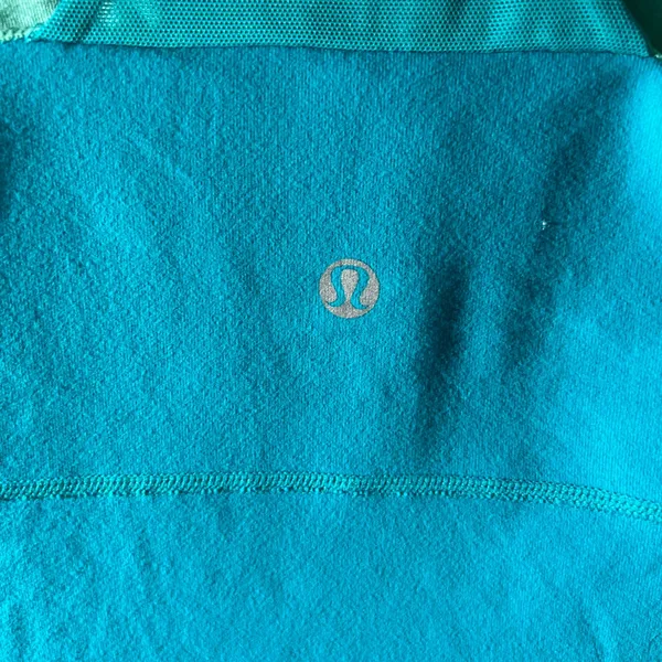 950 | Lululemon Built-in Bra Racerback Athletic Tank Top Turquoise Women 6 - Image 6