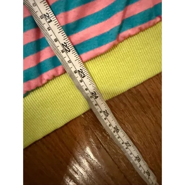 Amazon striped oversized crewneck sweater size M - Image 6