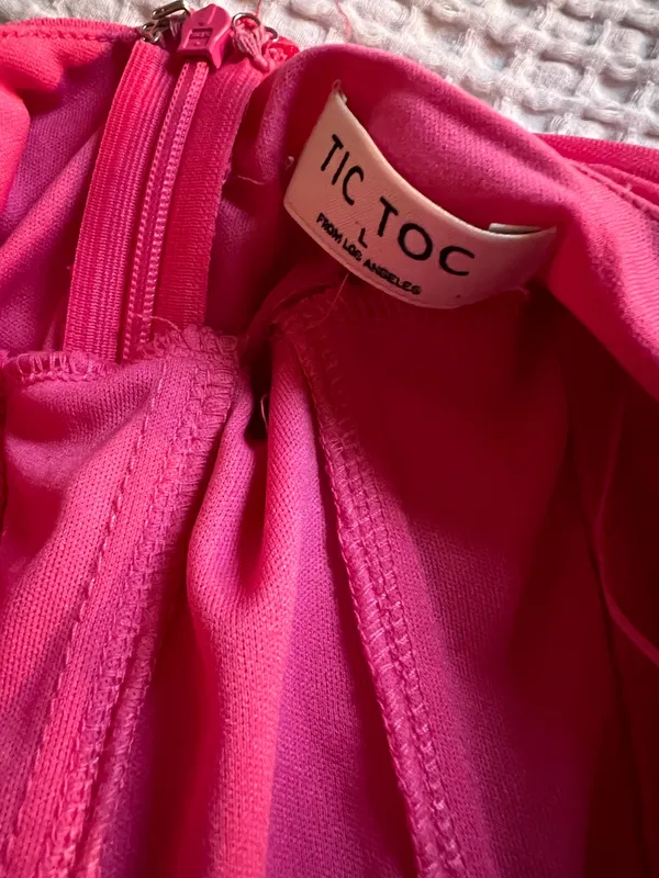 Tic Toc Pink Dress - Image 4