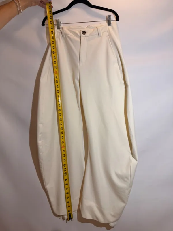 NWT Free People Spotlight Menswear Barrel Relaxed Trousers Size 2 - Image 5