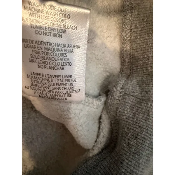 Disney Lilo & Stitch Feelin Cosmic Gray Graphic Sweatshirt Small Celestial Moon‎ - Image 5