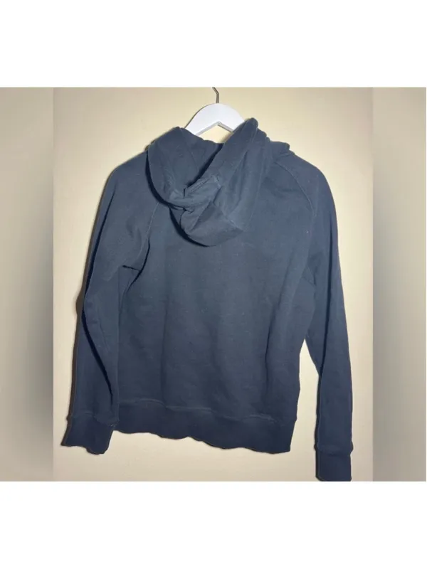 Gymshark Pullover Hoodie Black White Size M - Image 4